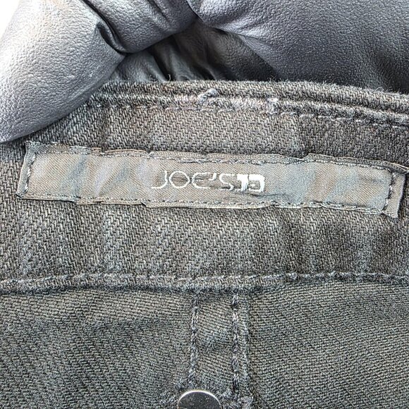 Joe's Jeans Womens 25 Black Bootcut Stretch Denim Dark Wash Keith CMKH52082 - Picture 11 of 13